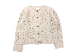 Name It cardigan loose knit whitecap gray